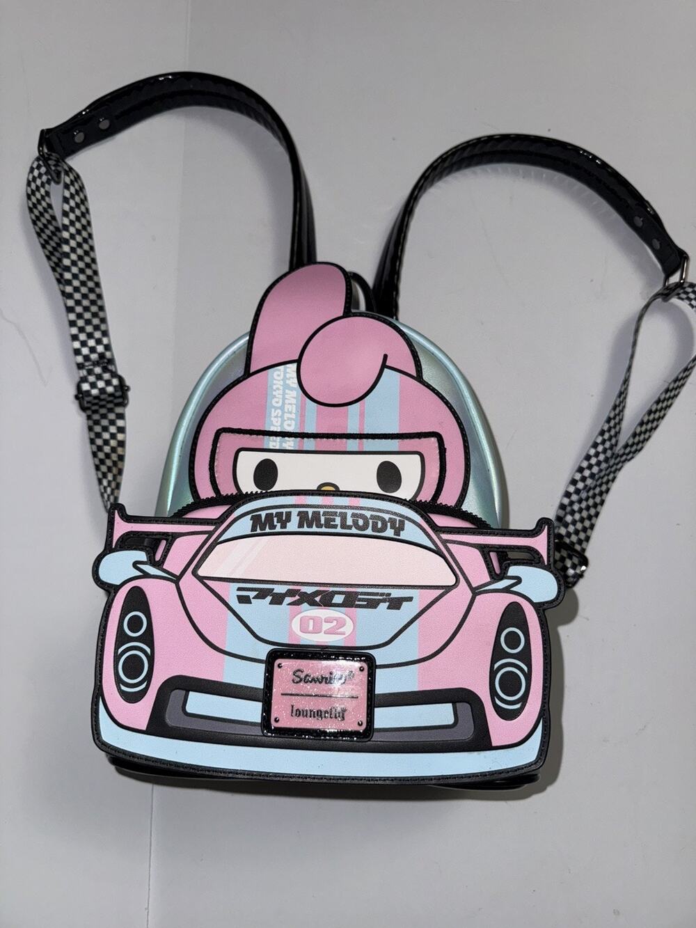 Loungefly Sanrio My Melody Tokyo Speed Cosplay Mini Backpack Shop Hippo nwot